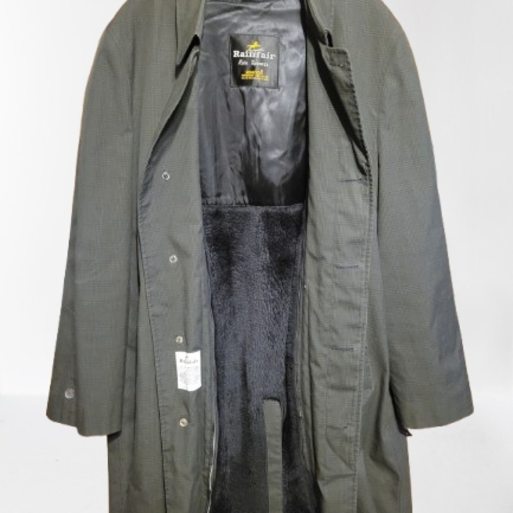Men's Rainfair Rain Topcoat (Green)